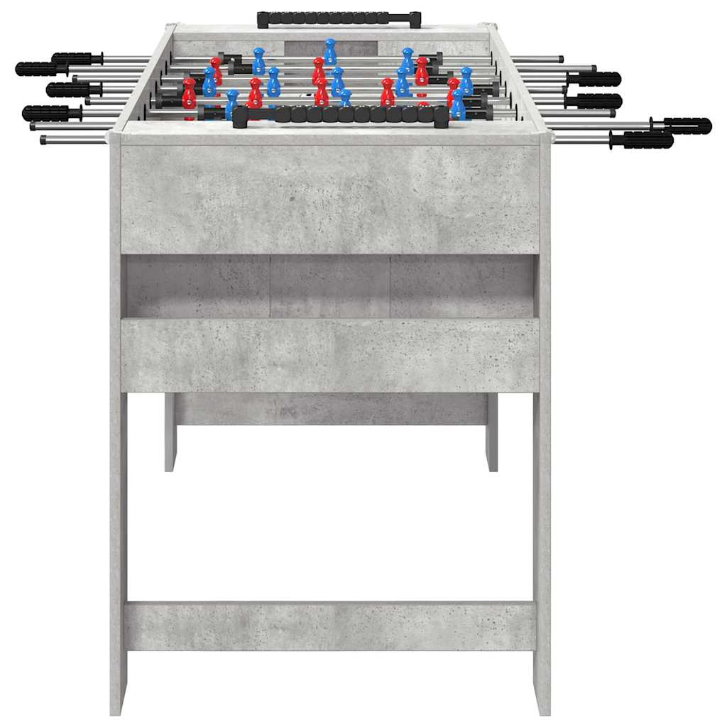 Tavolo da Calcio Balilla Grigio Cemento 125 x 60,5 x 80 cm