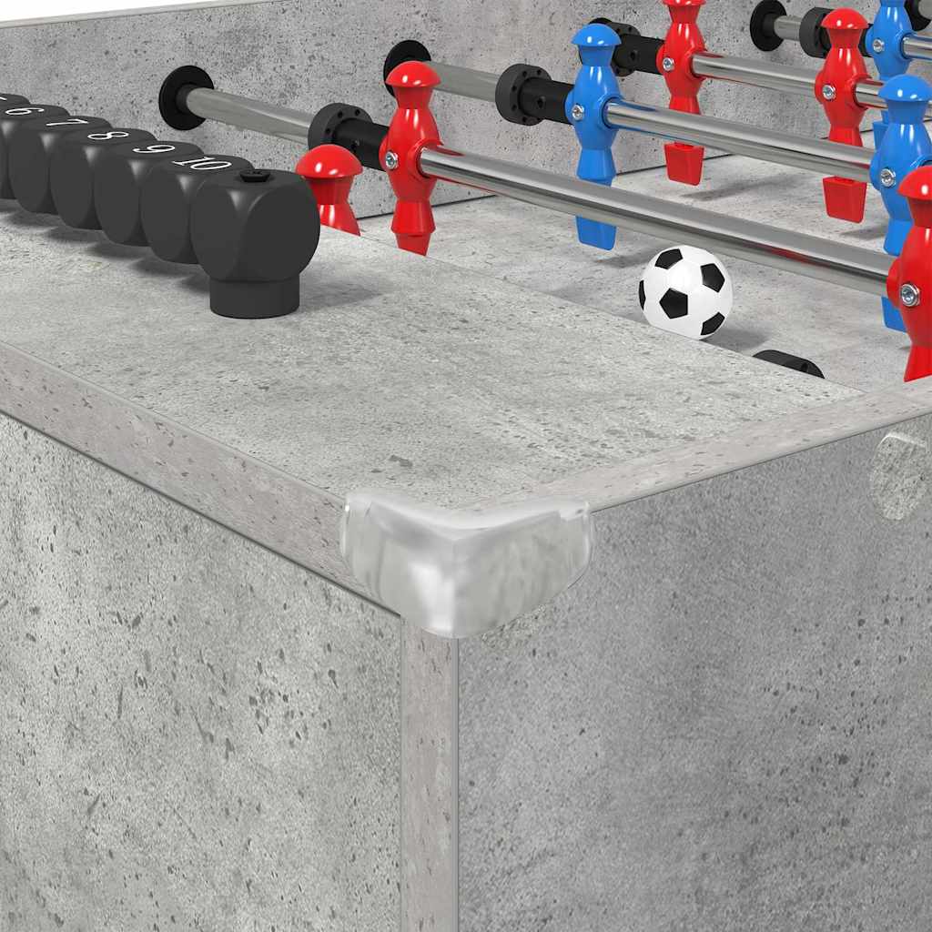 Tavolo da Calcio Balilla Grigio Cemento 125 x 60,5 x 80 cm