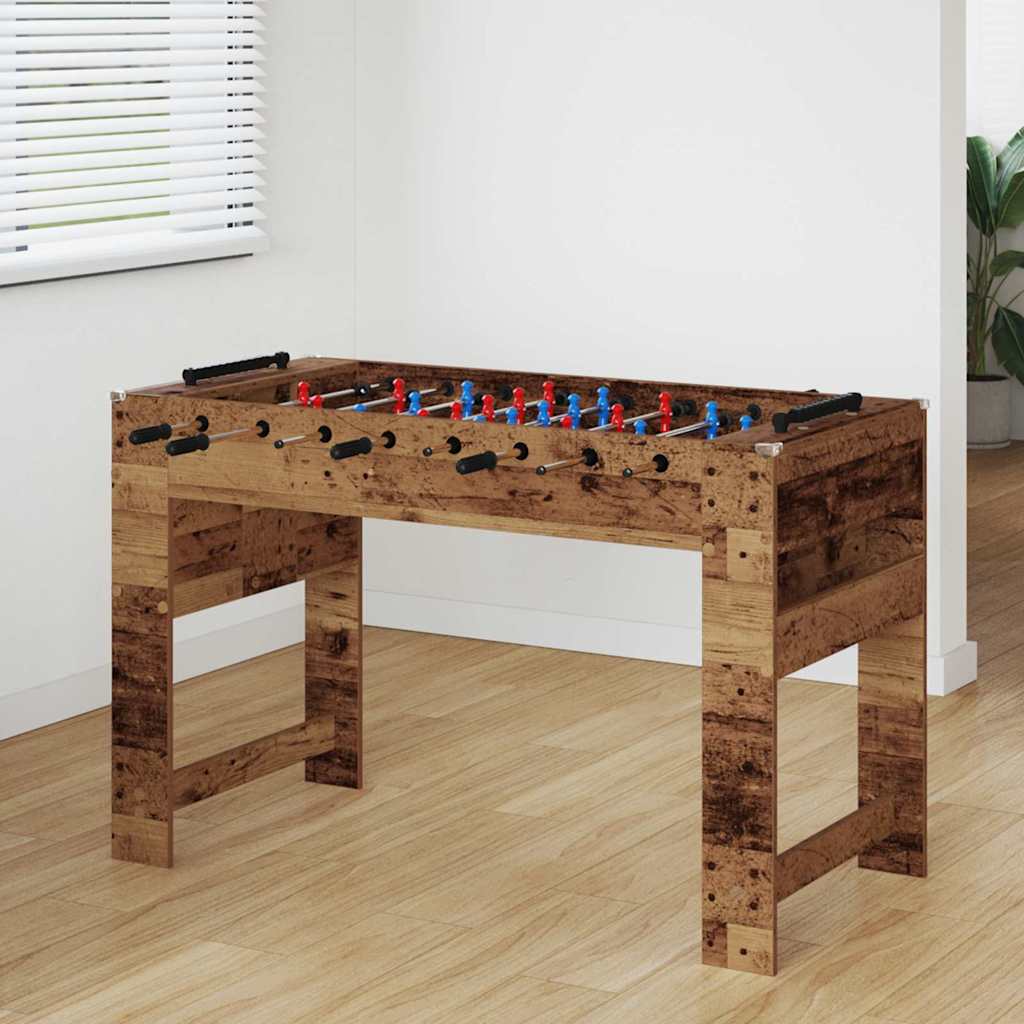 Tavolo da Calcio Balilla Legno vecchio 125 x 60,5 x 80 cm