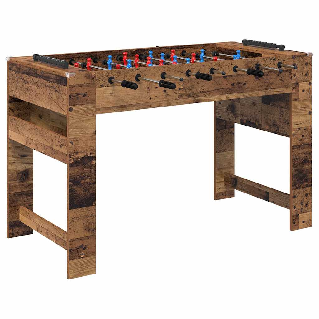 Tavolo da Calcio Balilla Legno vecchio 125 x 60,5 x 80 cm