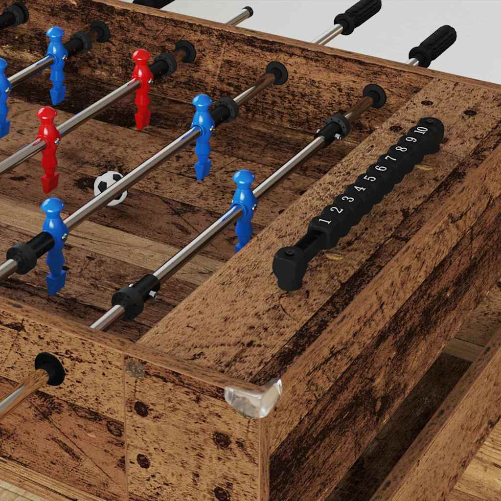 Tavolo da Calcio Balilla Legno vecchio 125 x 60,5 x 80 cm