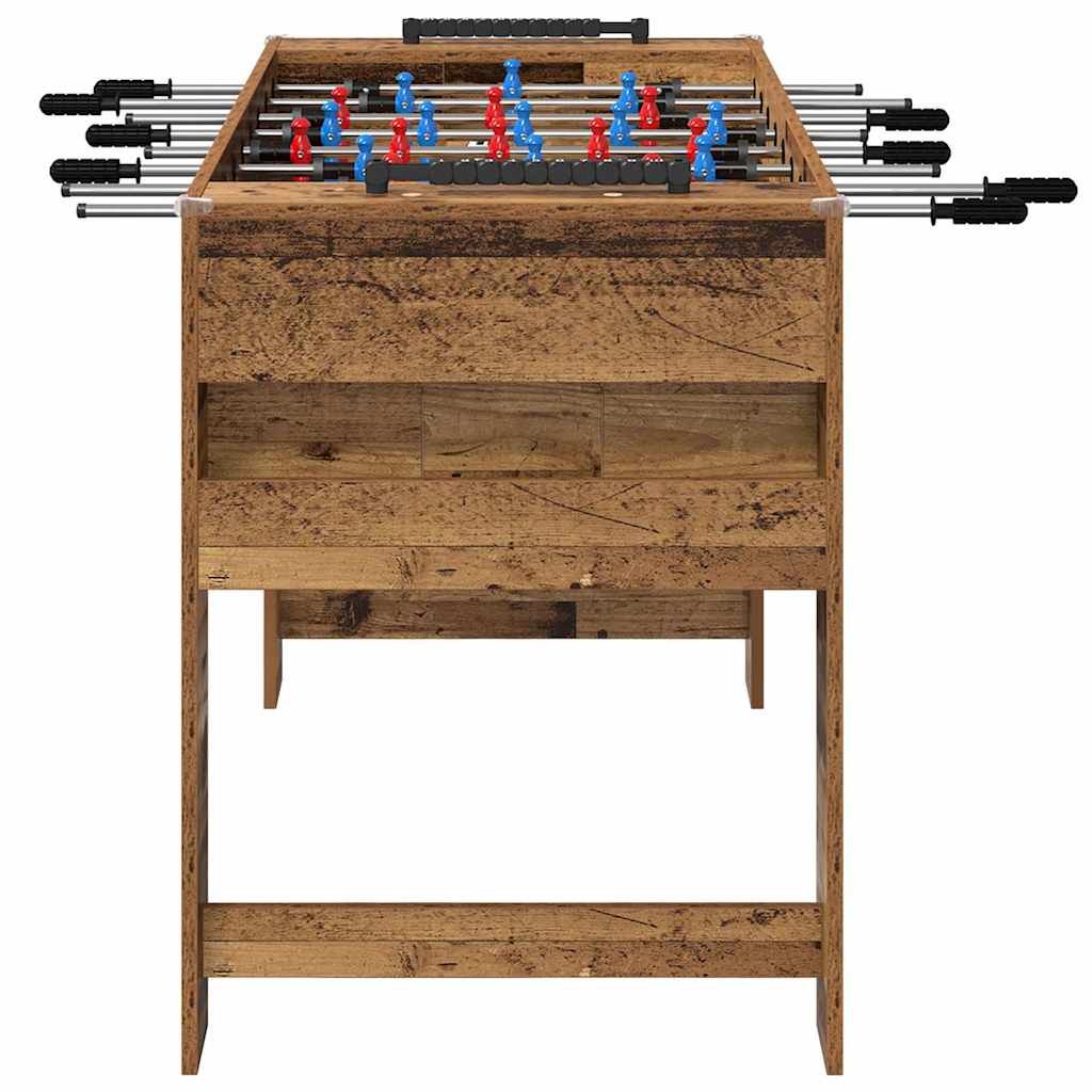 Tavolo da Calcio Balilla Legno vecchio 125 x 60,5 x 80 cm