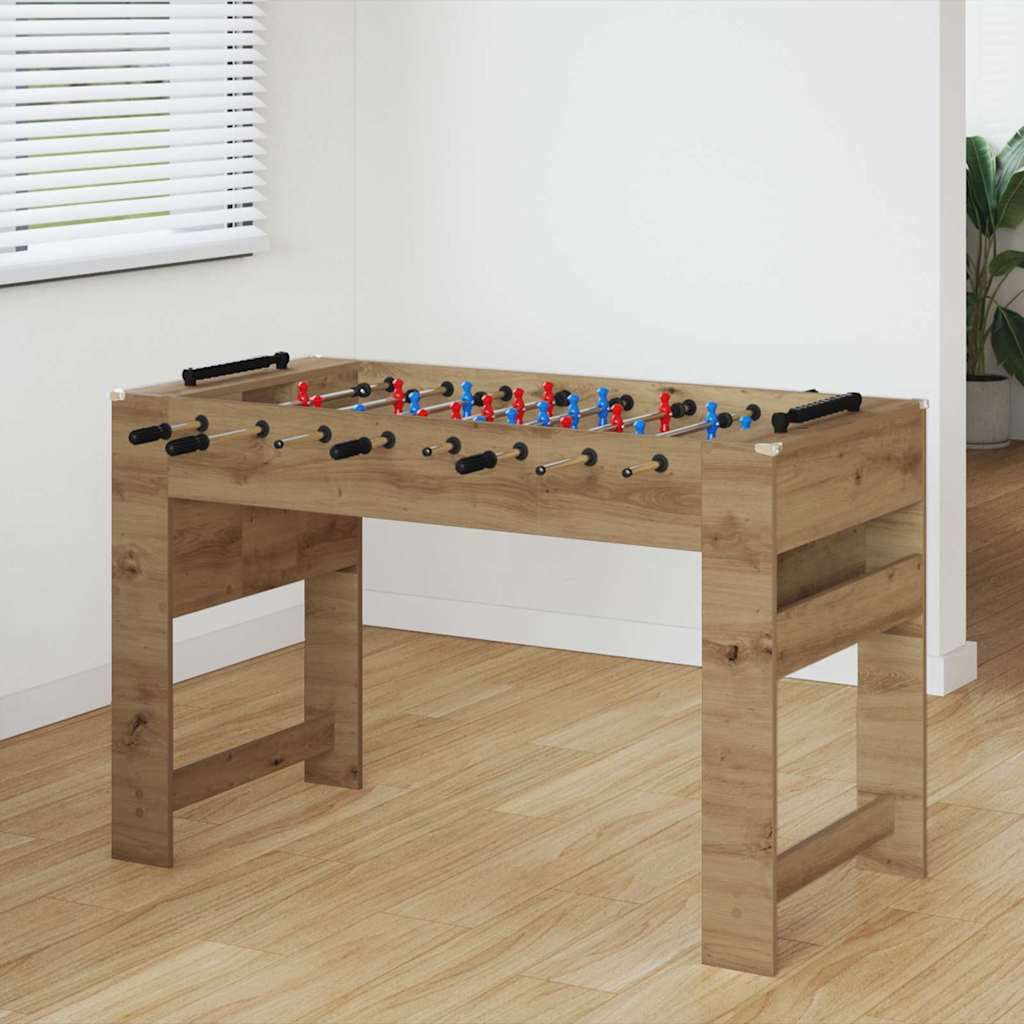 Tavolo da Calcio Balilla Rovere Artigianale 125 x 60,5 x 80 cm