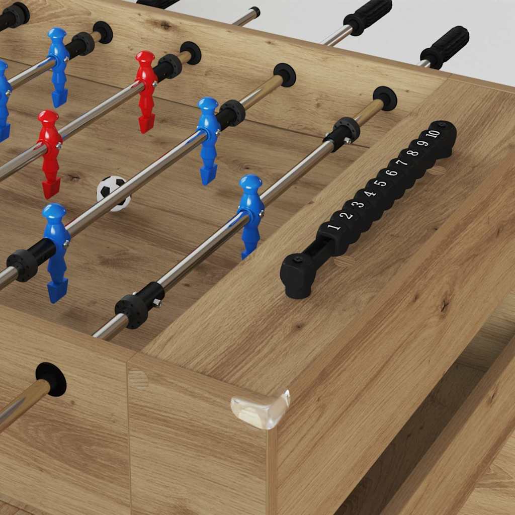 Tavolo da Calcio Balilla Rovere Artigianale 125 x 60,5 x 80 cm