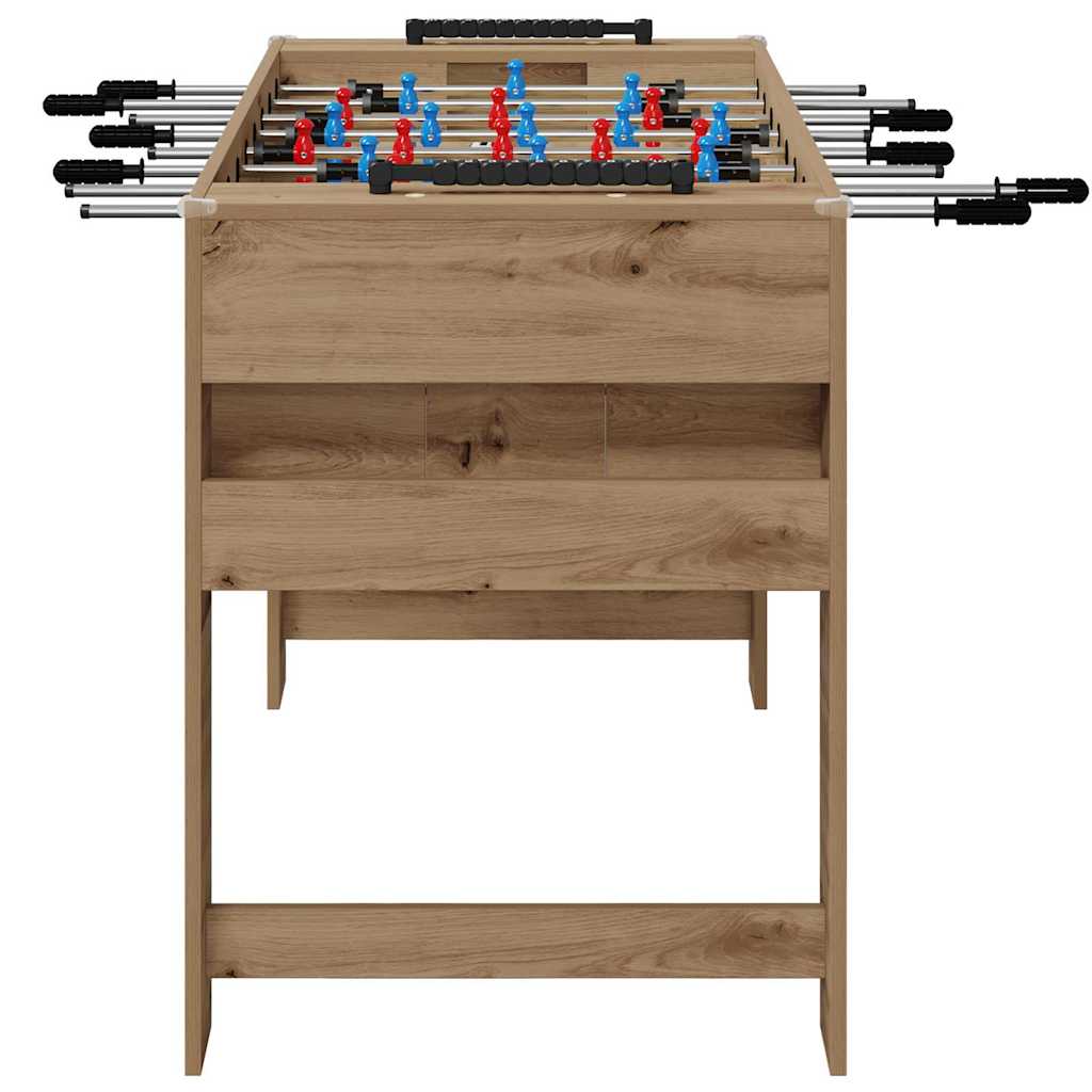 Tavolo da Calcio Balilla Rovere Artigianale 125 x 60,5 x 80 cm