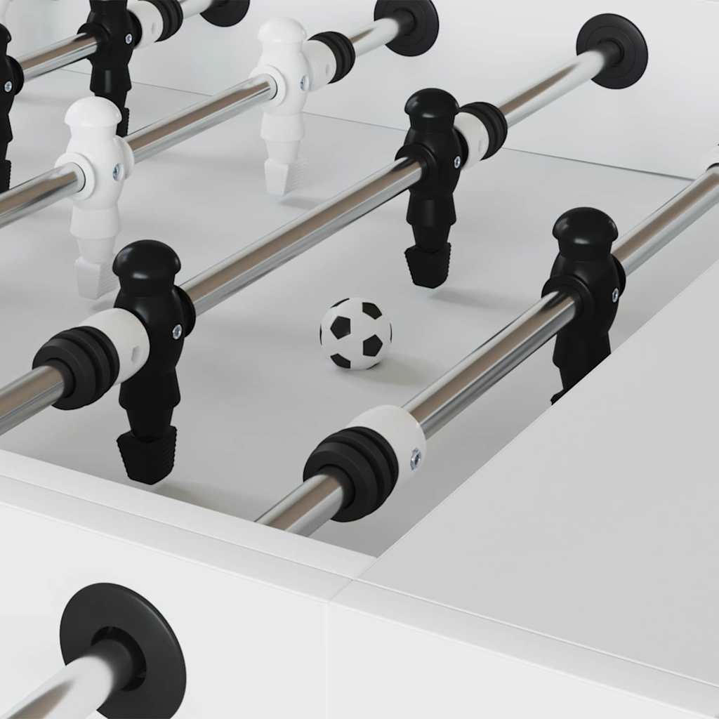 Calcio da Tavolo 12 pz Bianco 3,6 x 3,6 cm Polipropilene