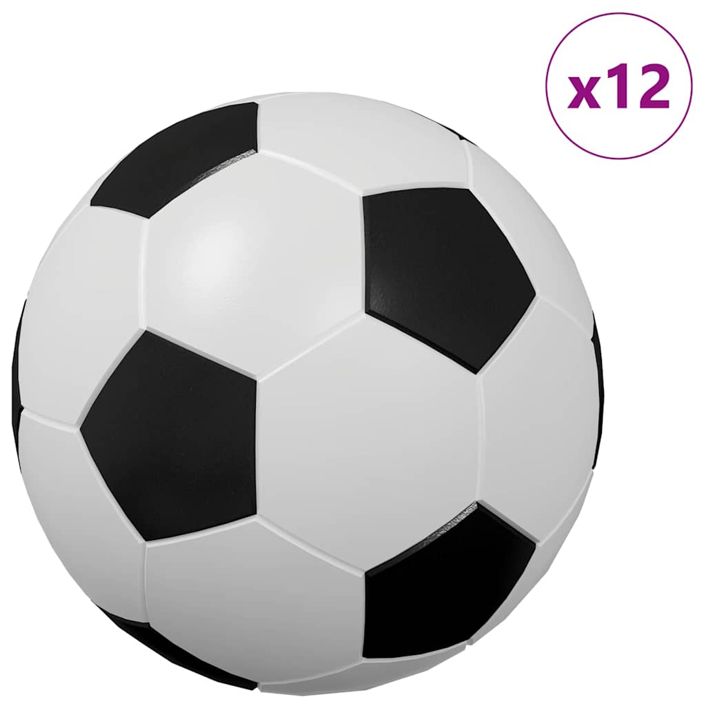 Calcio da Tavolo 12 pz Bianco 3,6 x 3,6 cm Polipropilene