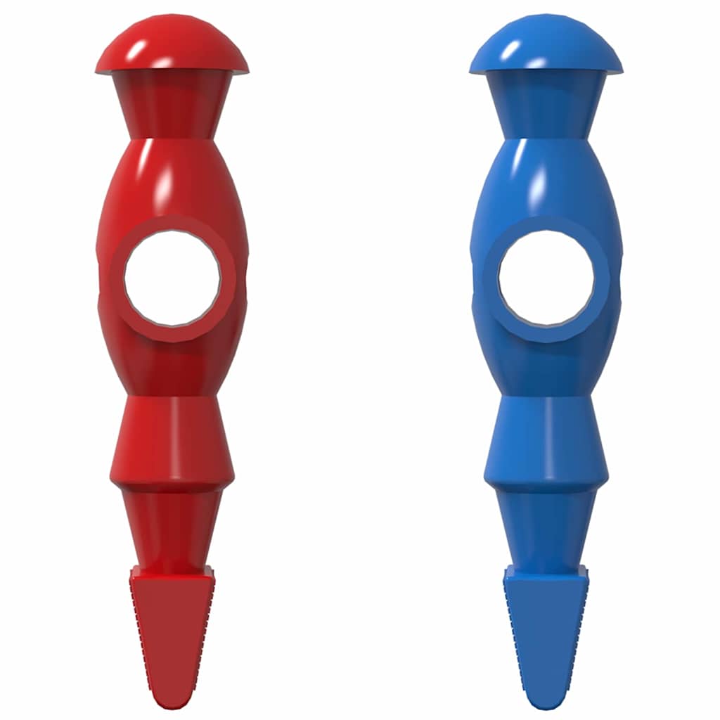 Giocatori di Tavolo da Calcio 22 pz Blu e Rosso PP