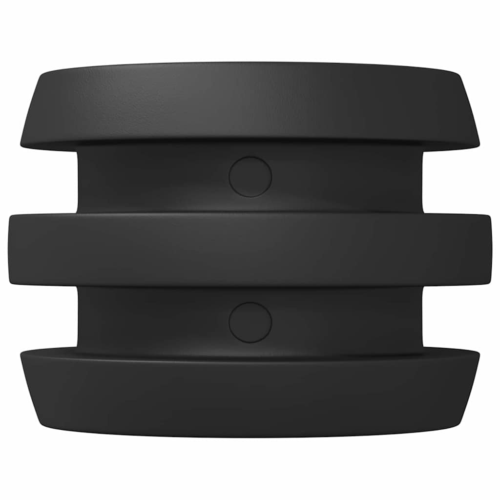 Paracolpi per tavolo da calcio balilla 16 pz Nero 3 x 3 x 2 cm