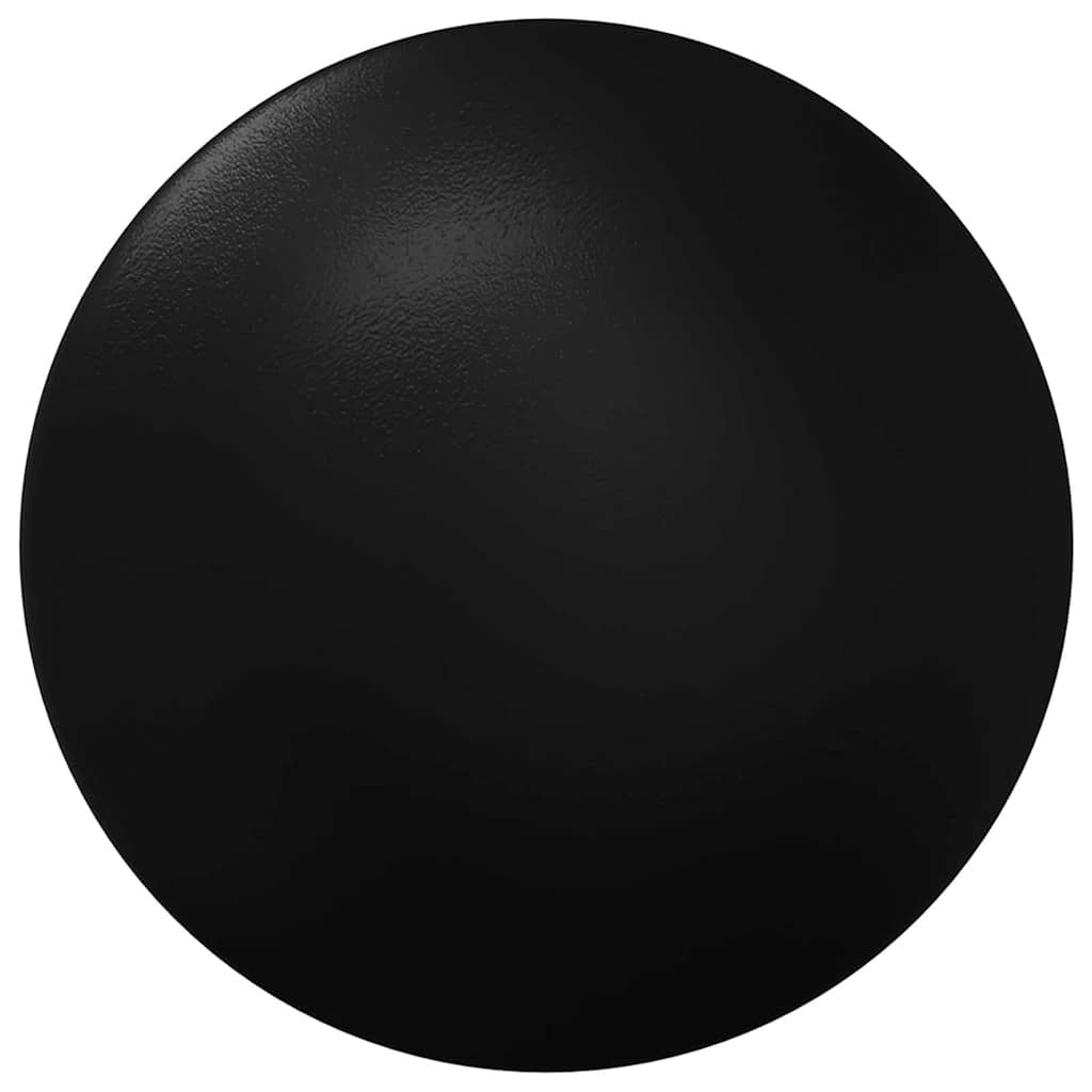 Tappi per tavoli da calciobalilla 10 pz Nero 1,9 x 1,9 x 1,6 cm