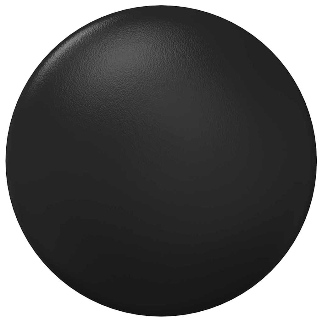 Tappi per tavoli da calciobalilla 10 pz Nero 1,5 x 1,5 x 1 cm