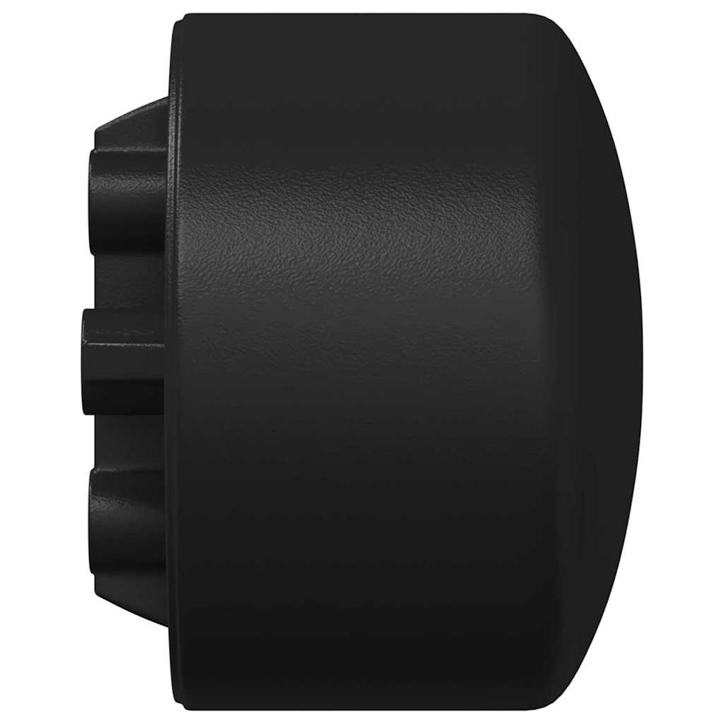 Tappi per tavoli da calciobalilla 10 pz Nero 1,5 x 1,5 x 1 cm