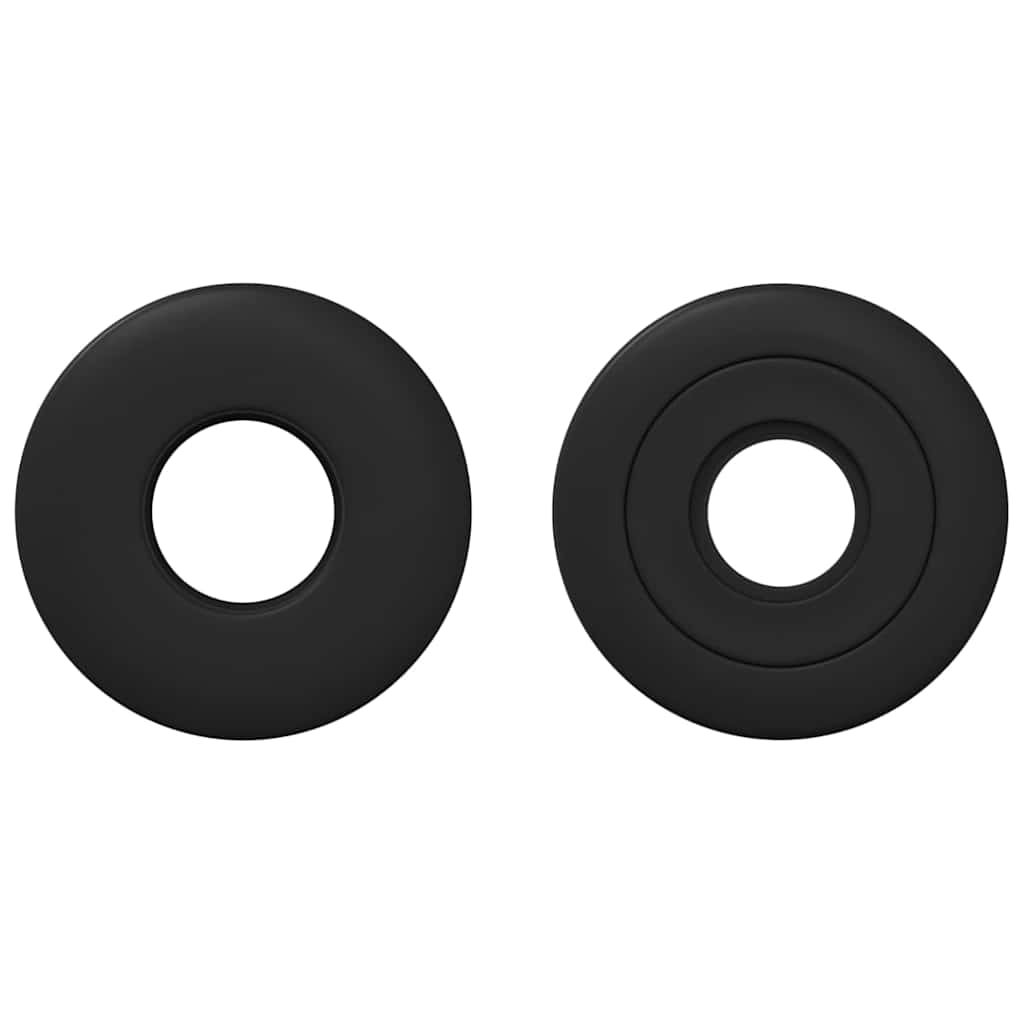 Cuscinetti per tavolo da biliardino 10 pz Nero 5 x 5 x 2,8 cm