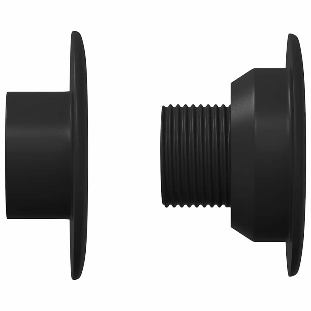 Cuscinetti per tavolo da biliardino 10 pz Nero 5 x 5 x 2,8 cm
