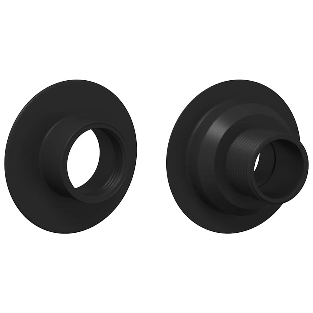 Cuscinetti per tavolo da biliardino 10 pz Nero 5 x 5 x 2,8 cm