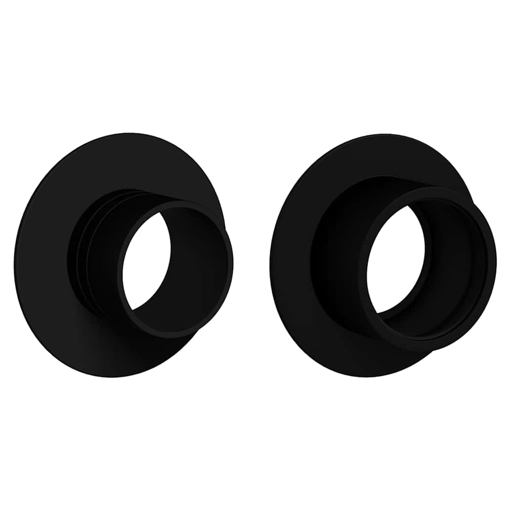 Tappi per tavolo da calciobalilla 10 pz Nero 3 x 3 x 1,4 cm