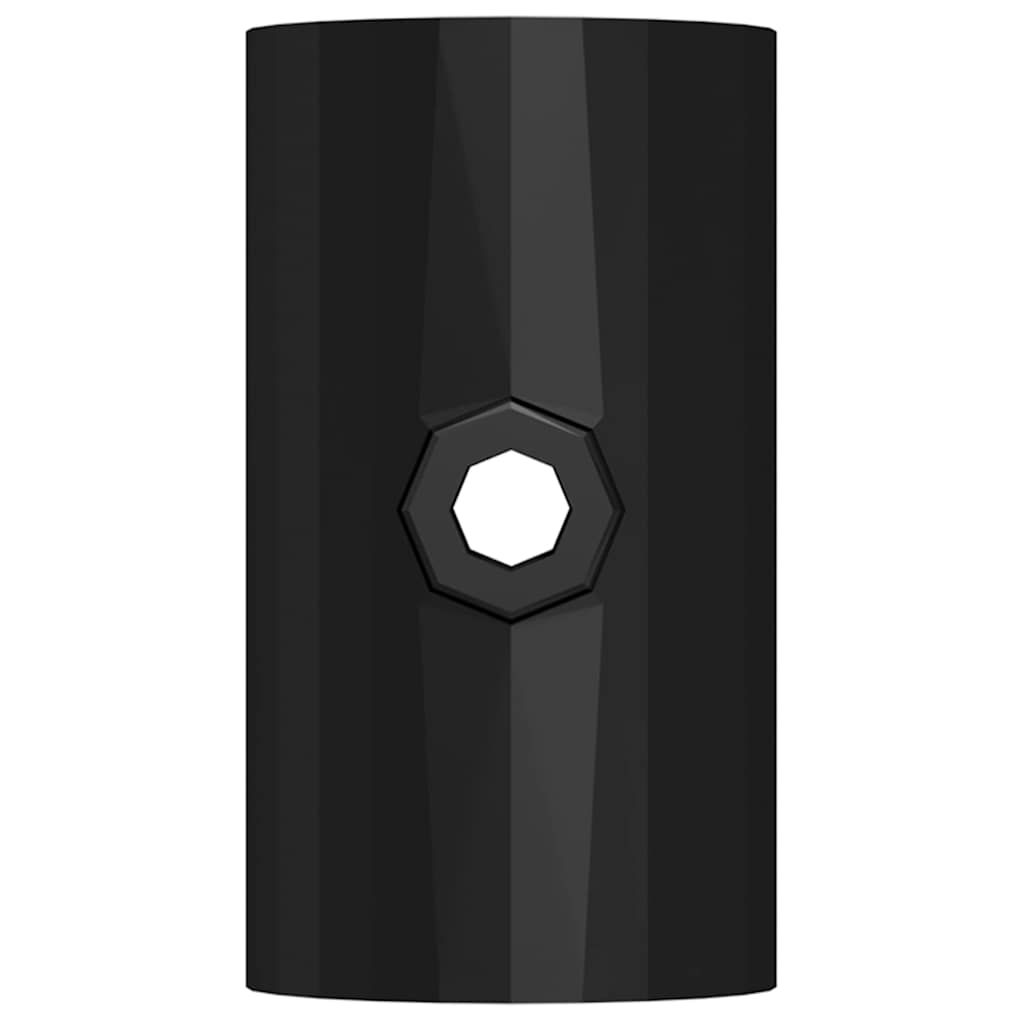 Tappi per tavolo da calciobalilla 10 pz Nero 1,7 x 1,7 x 3,2 cm