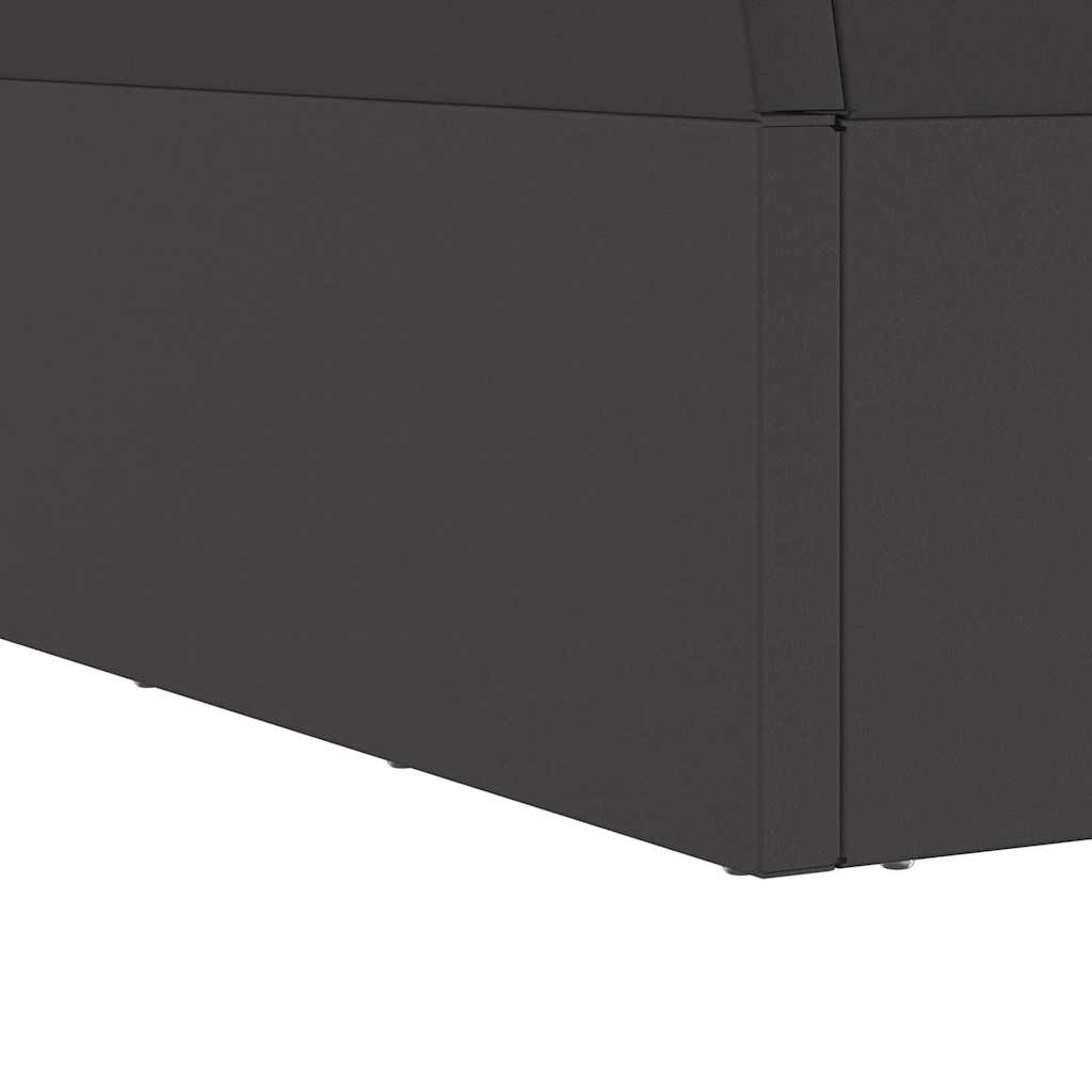 Braciere Nero 60 x 60 x 35 cm Acciaio Corten