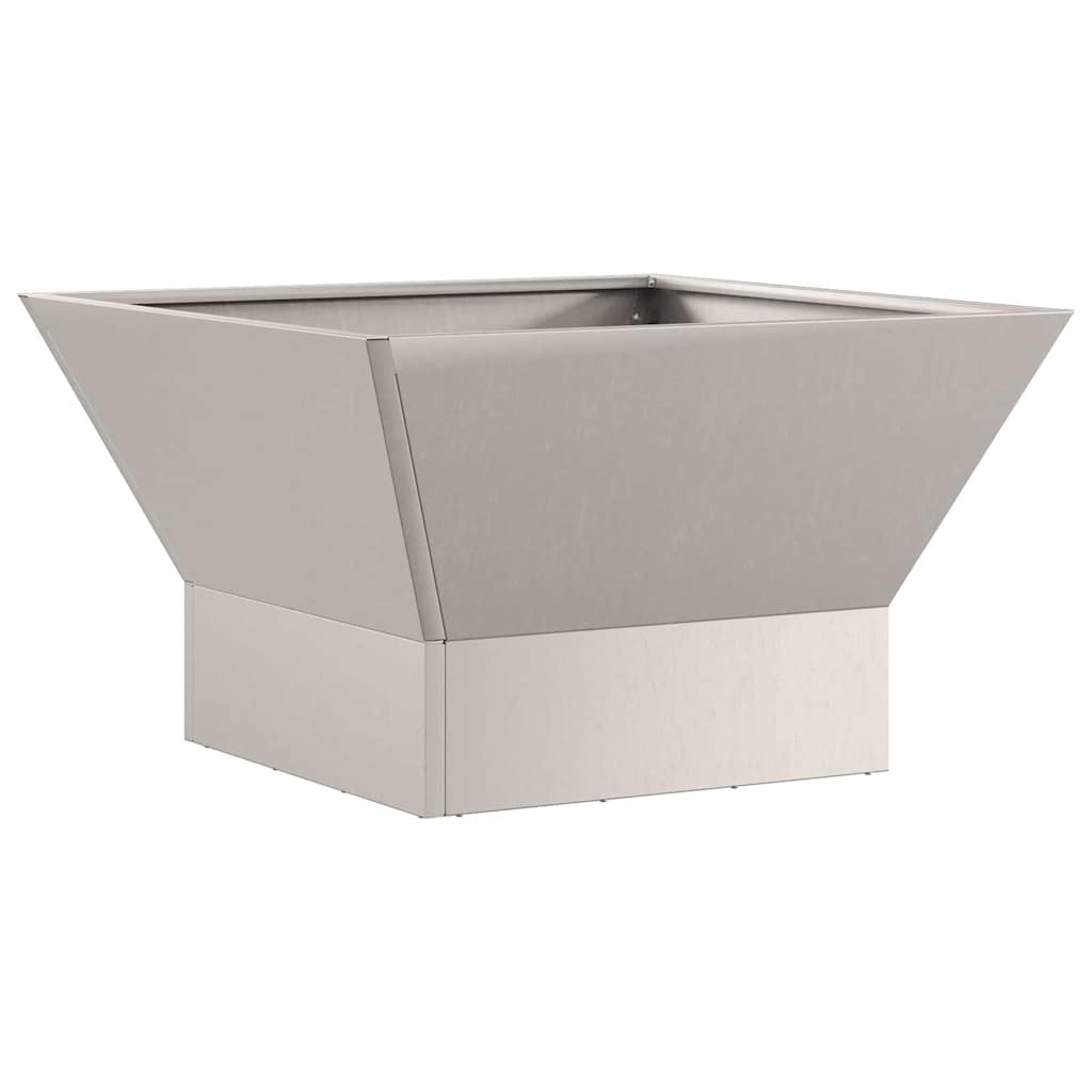 Braciere Ruggine 60 x 60 x 35 cm Acciaio Corten