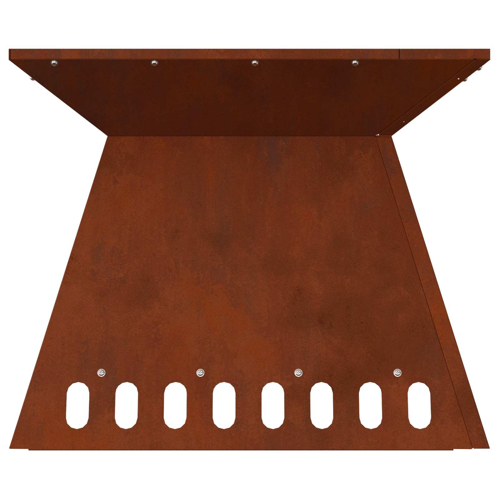 Braciere Ruggine 48 x 48 x 40 cm Acciaio Corten