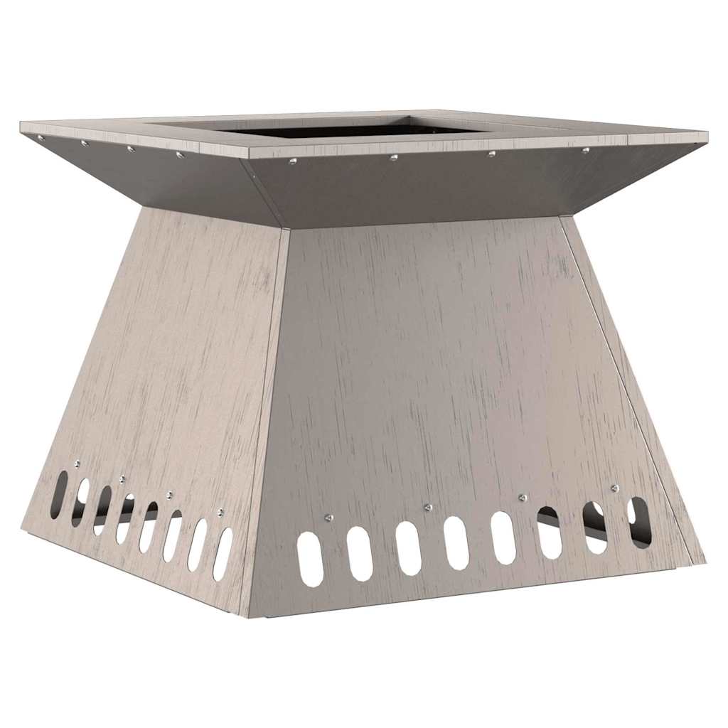 Braciere Ruggine 48 x 48 x 40 cm Acciaio Corten