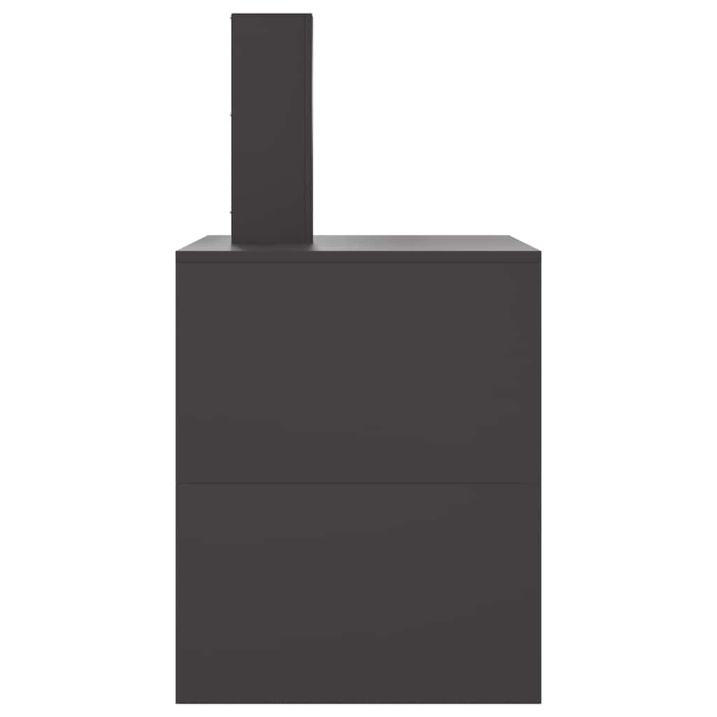 Focolare Nero 80 x 50 x 96 cm Acciaio laminato a freddo
