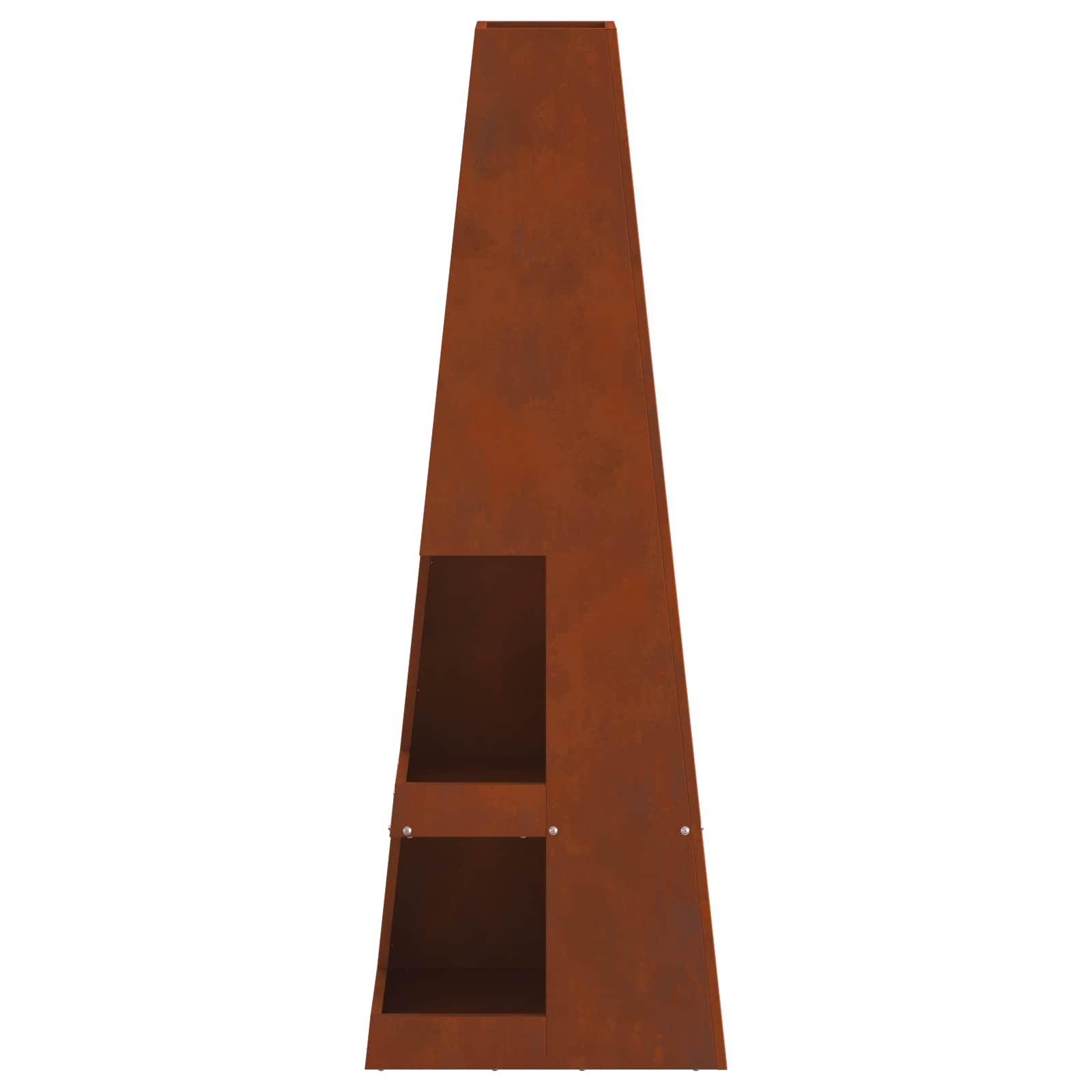 Braciere Ruggine 35 x 35 x 100 cm