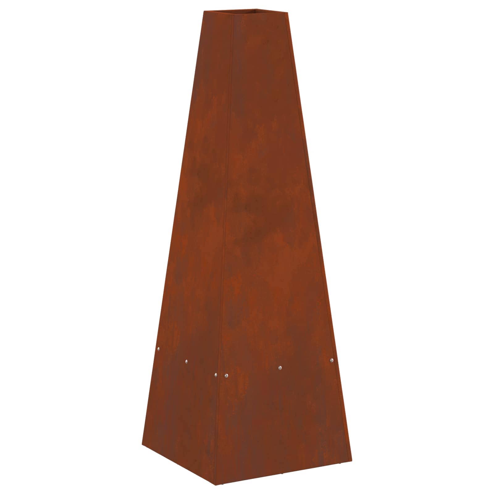 Braciere Ruggine 35 x 35 x 100 cm