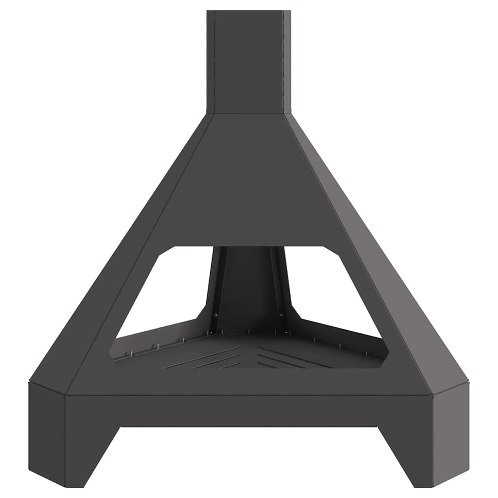 Braciere Nero 50 x 43 x 52 cm Acciaio Corten