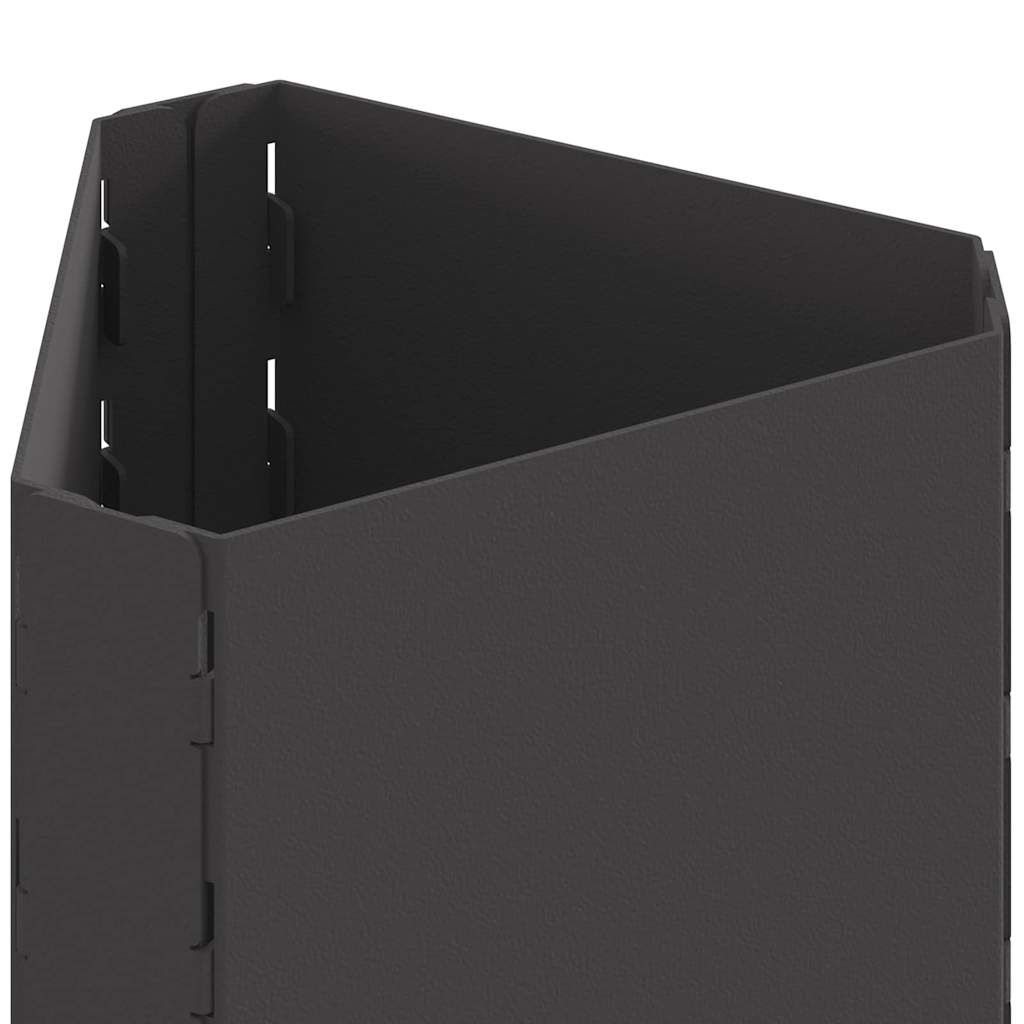 Braciere Nero 50 x 43 x 52 cm Acciaio Corten