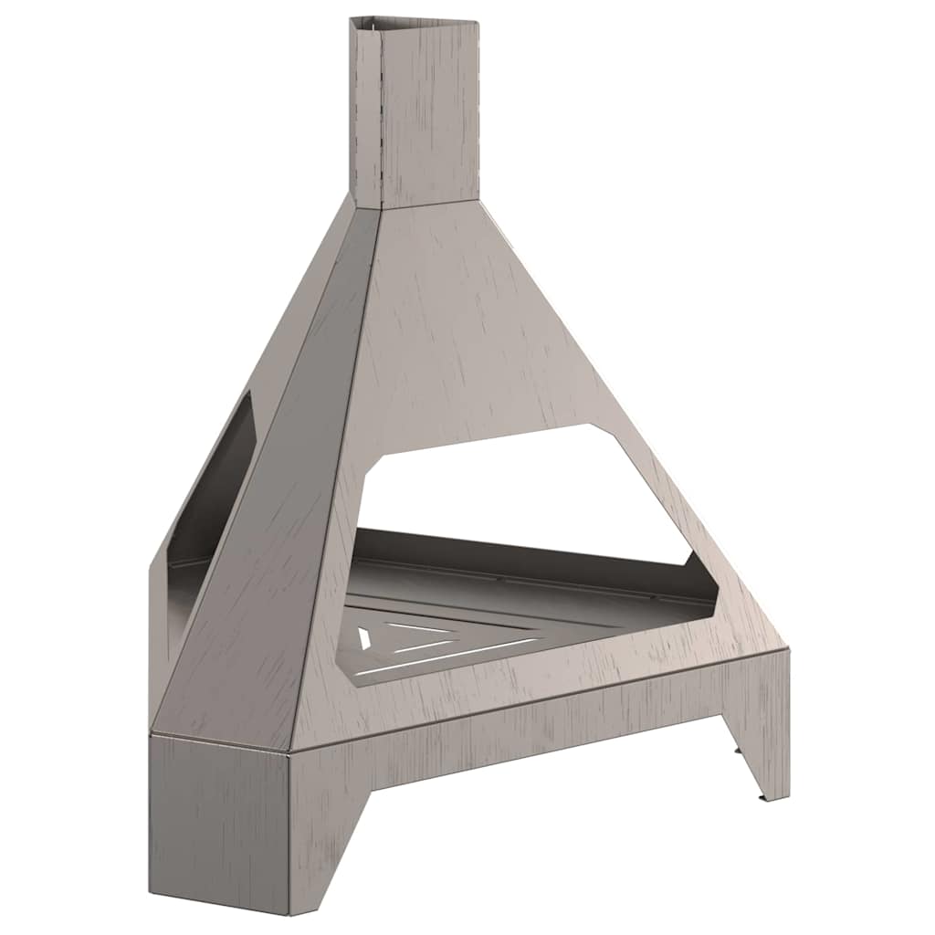 Braciere Ruggine 50 x 43 x 52 cm Acciaio Corten