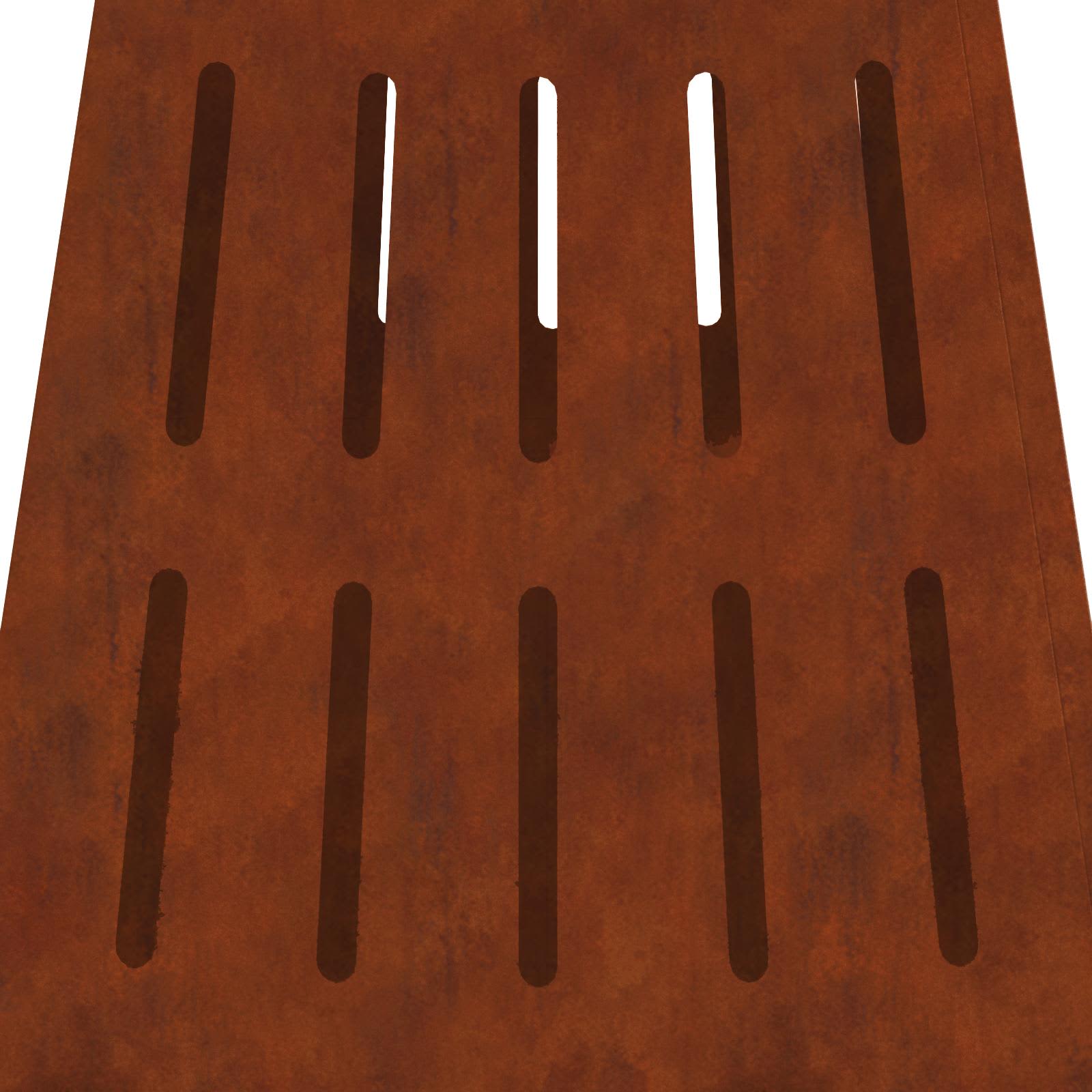 Braciere Ruggine Acciaio resistente alle intemperie