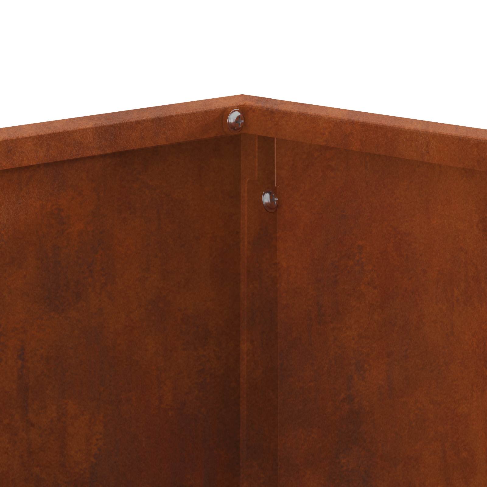 Braciere Ruggine 60 x 60 x 30 cm
