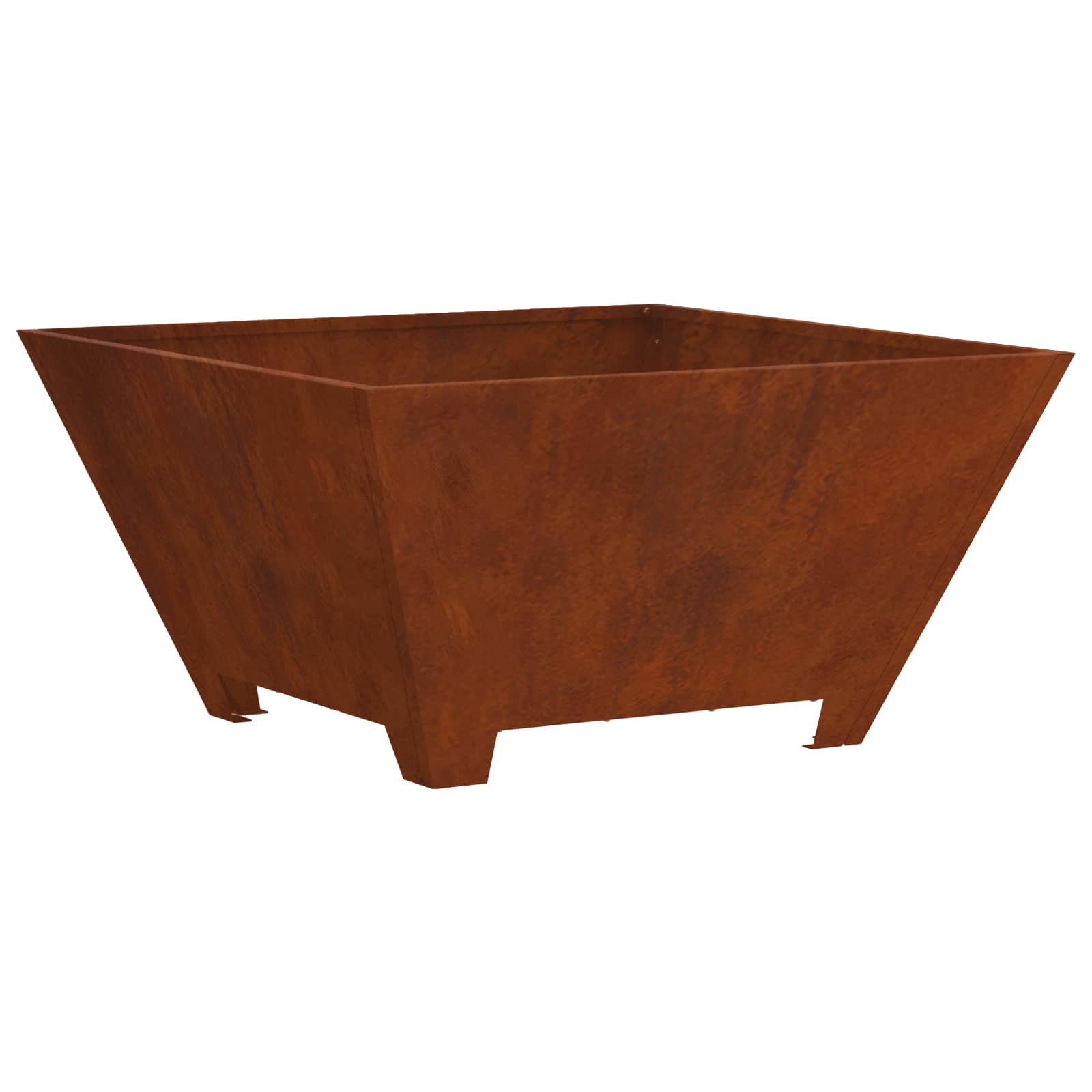 Braciere Ruggine 80 x 80 x 40 cm