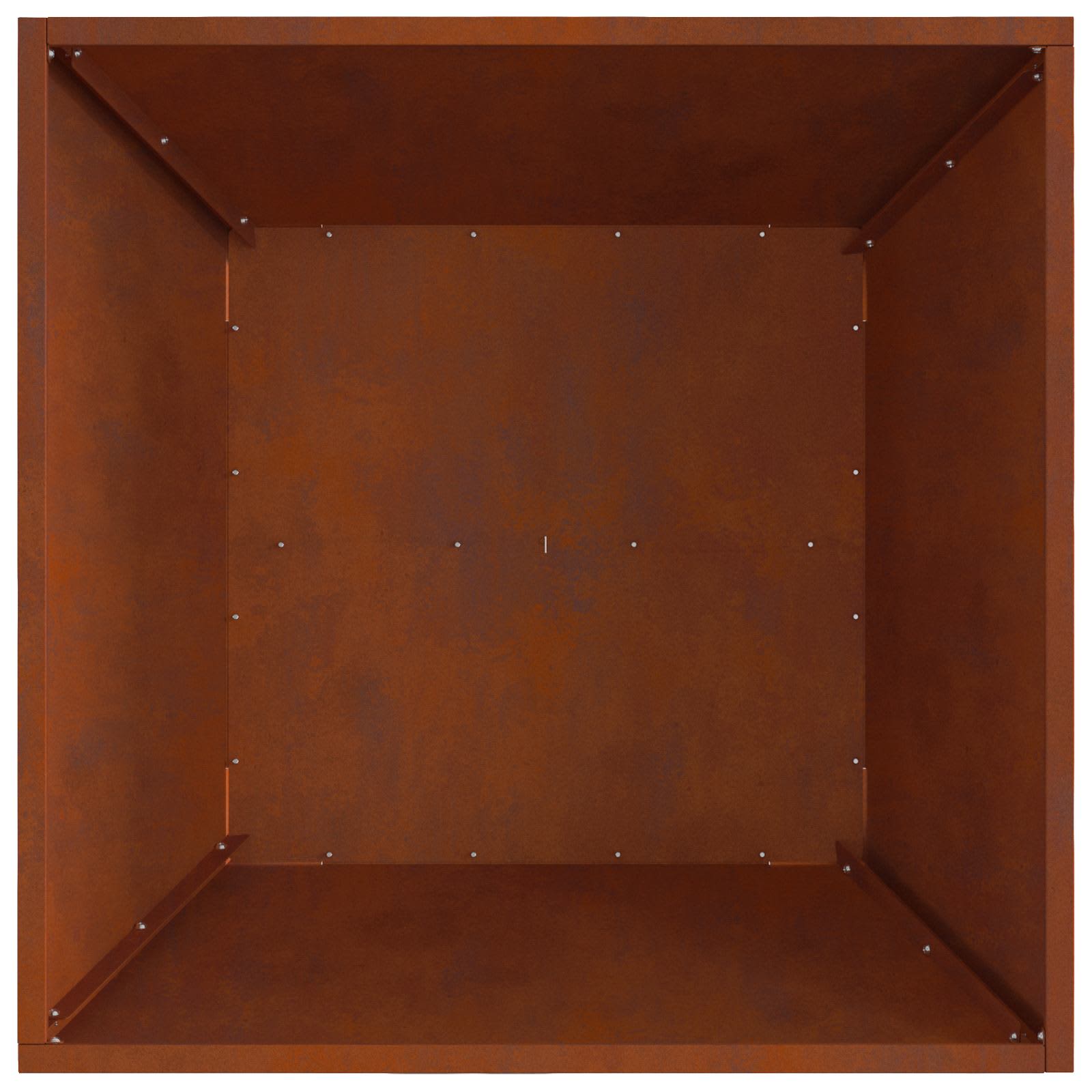 Braciere Ruggine 80 x 80 x 40 cm