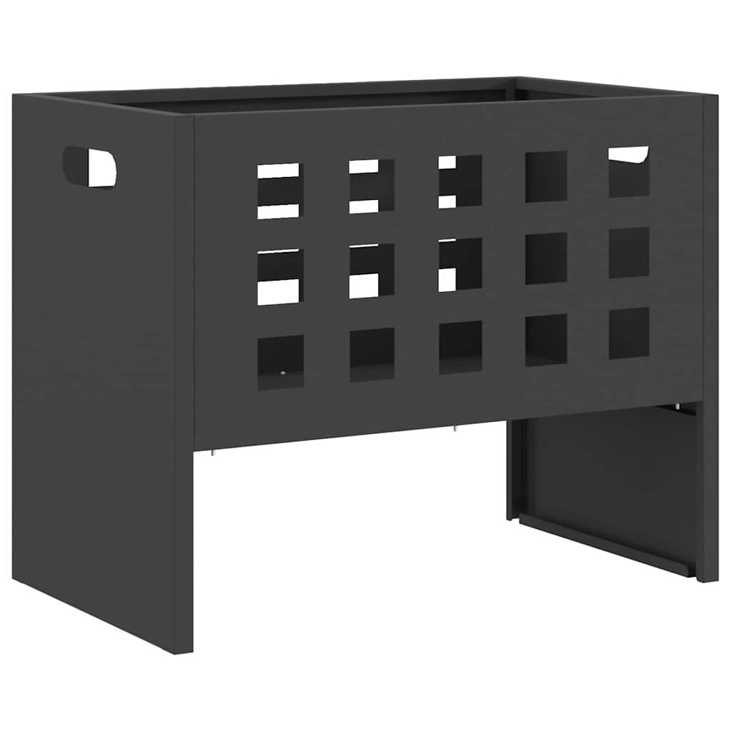 Braciere Nero 50 x 30 x 40 cm Acciaio
