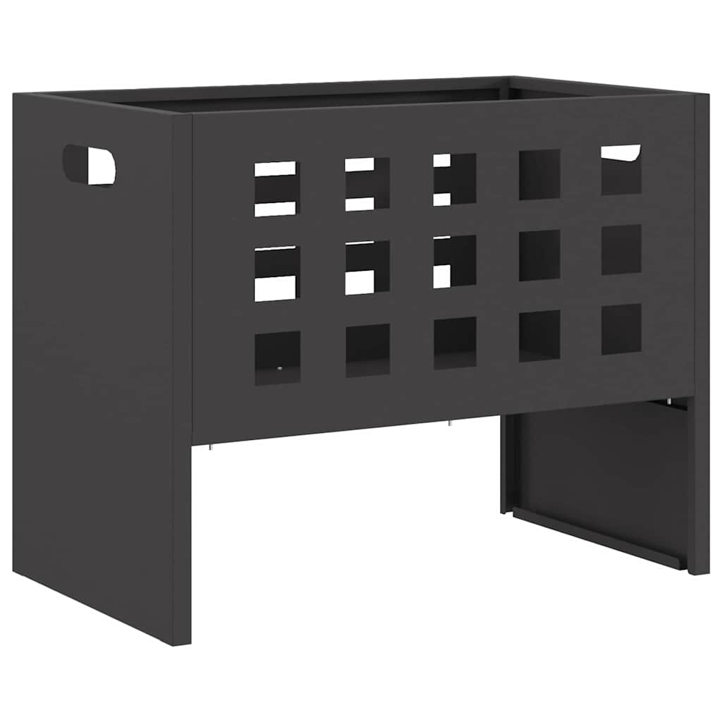 Braciere Nero 50 x 30 x 40 cm Acciaio