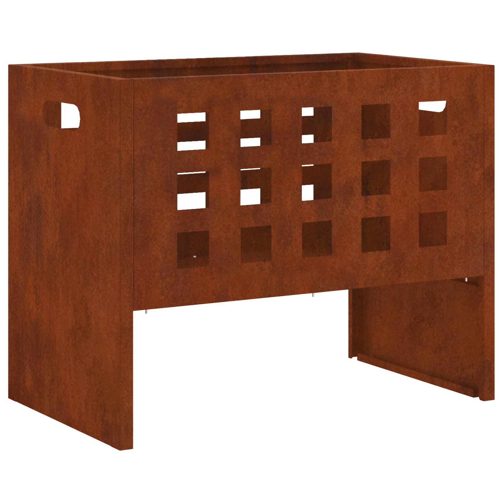 Braciere Marrone 50 x 30 x 40 cm Acciaio