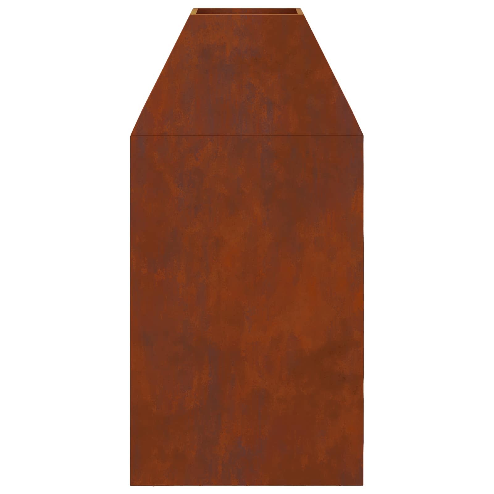Braciere Ruggine 50 x 50 x 100 cm Acciaio Corten
