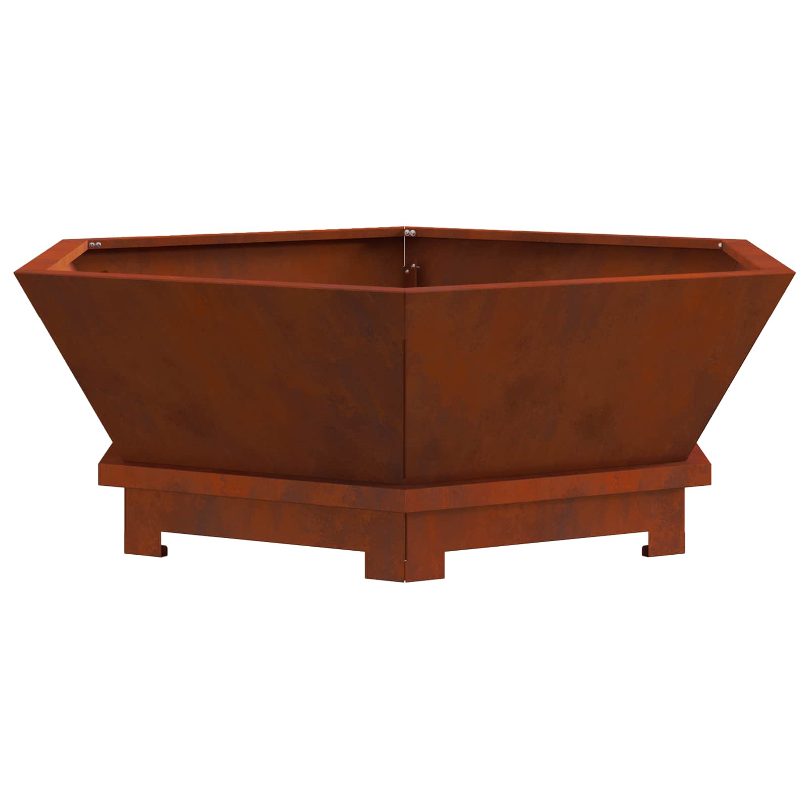 Braciere Ruggine 75 x 75 x 28 cm
