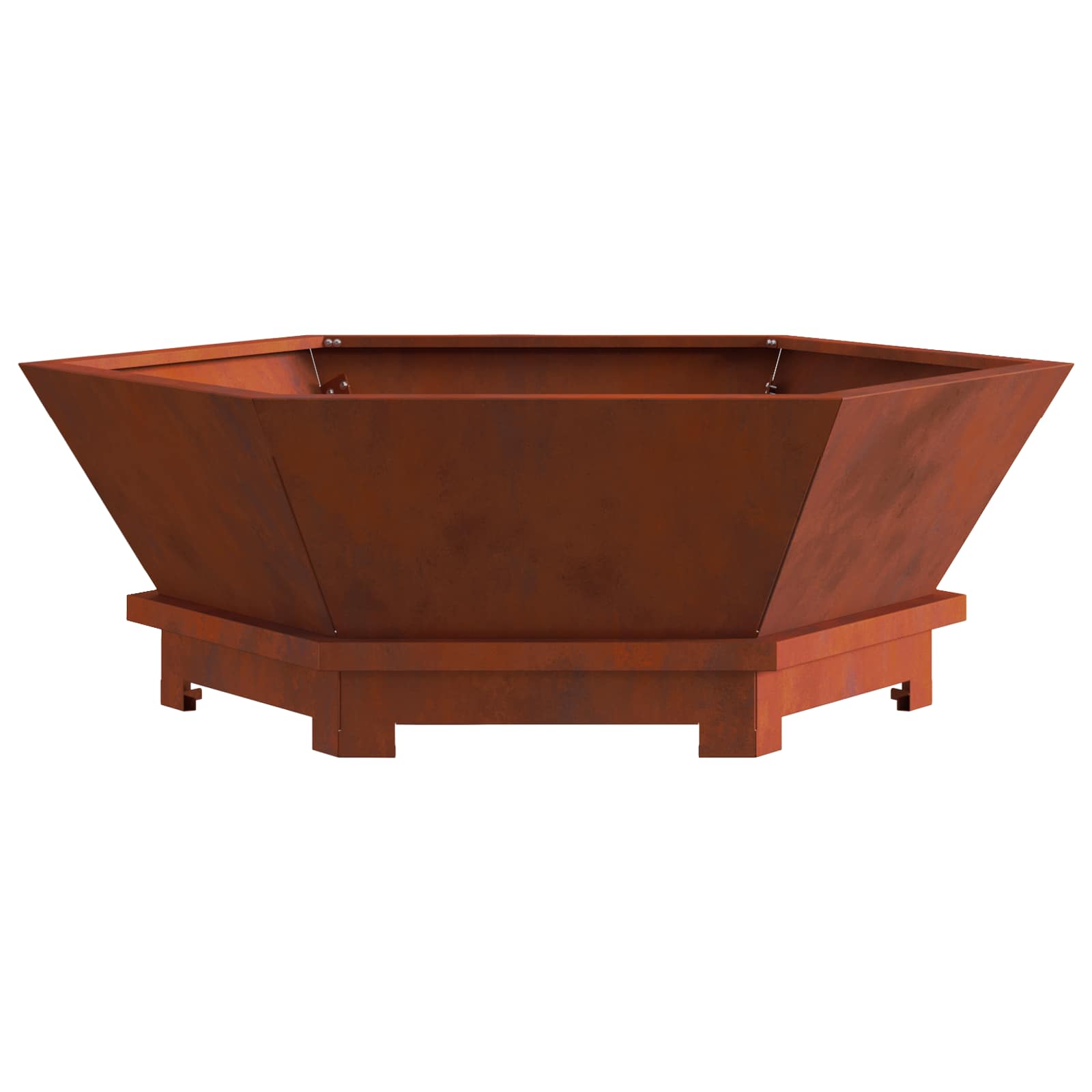 Braciere Ruggine 75 x 75 x 28 cm