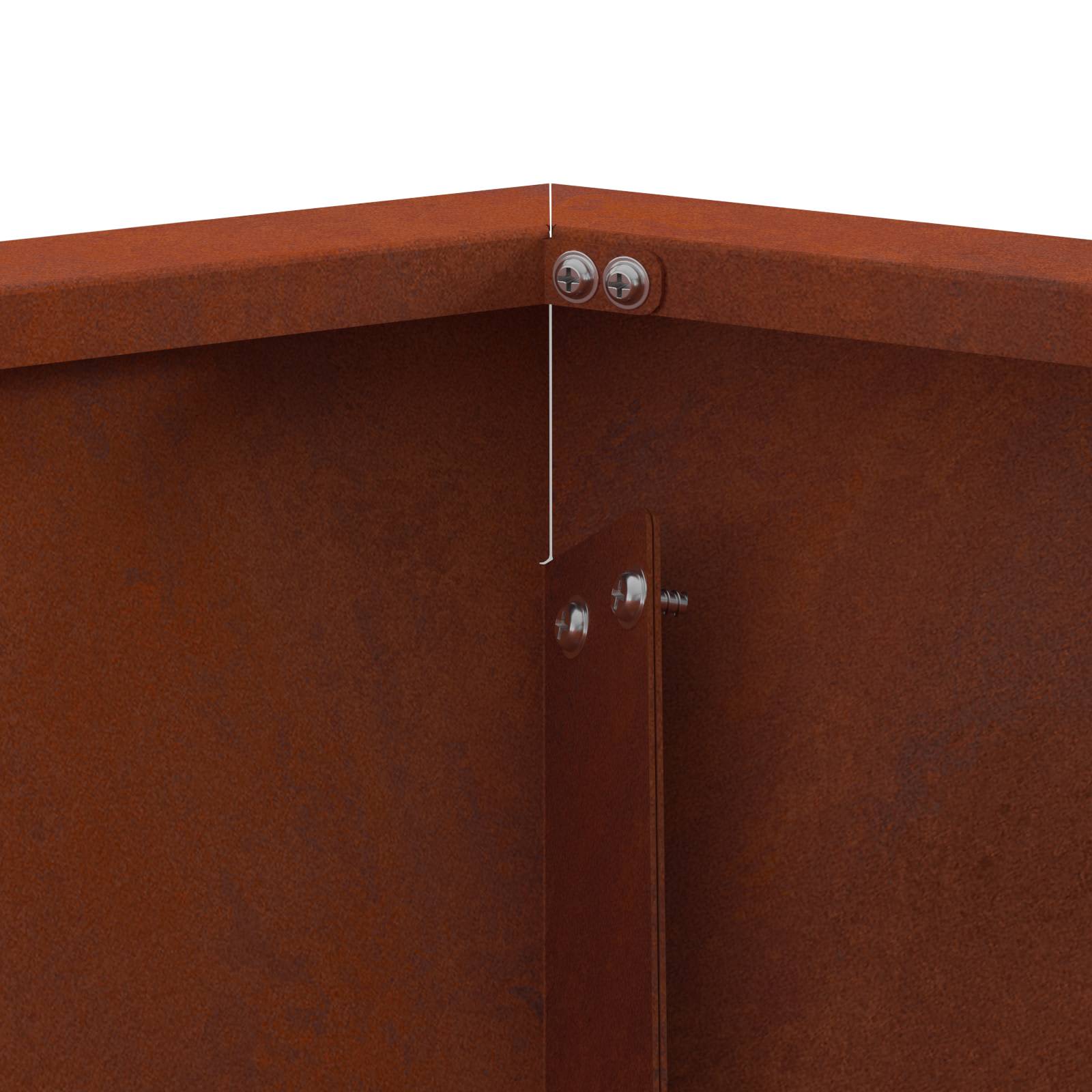 Braciere Ruggine 100 x 100 x 28 cm