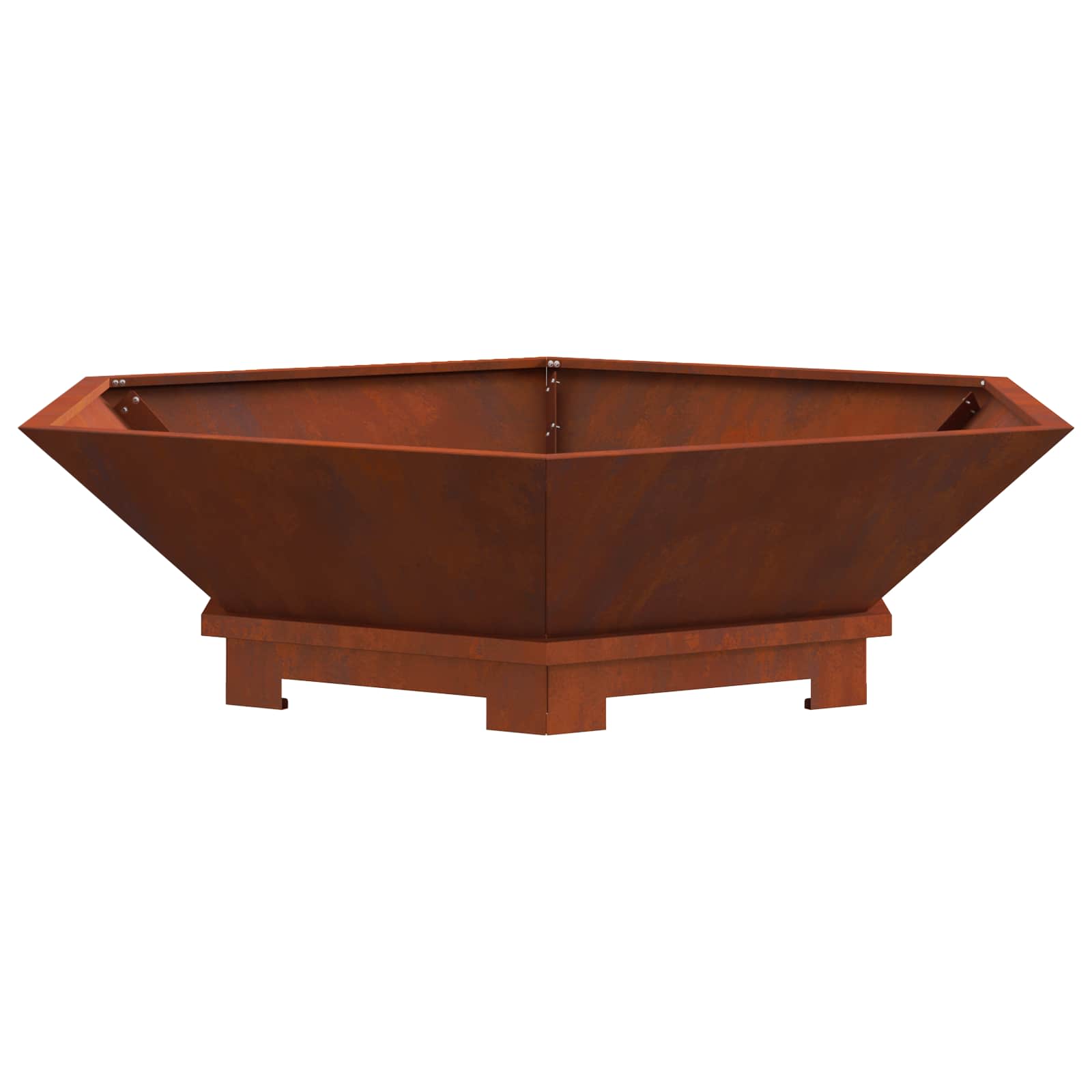 Braciere Ruggine 100 x 100 x 28 cm