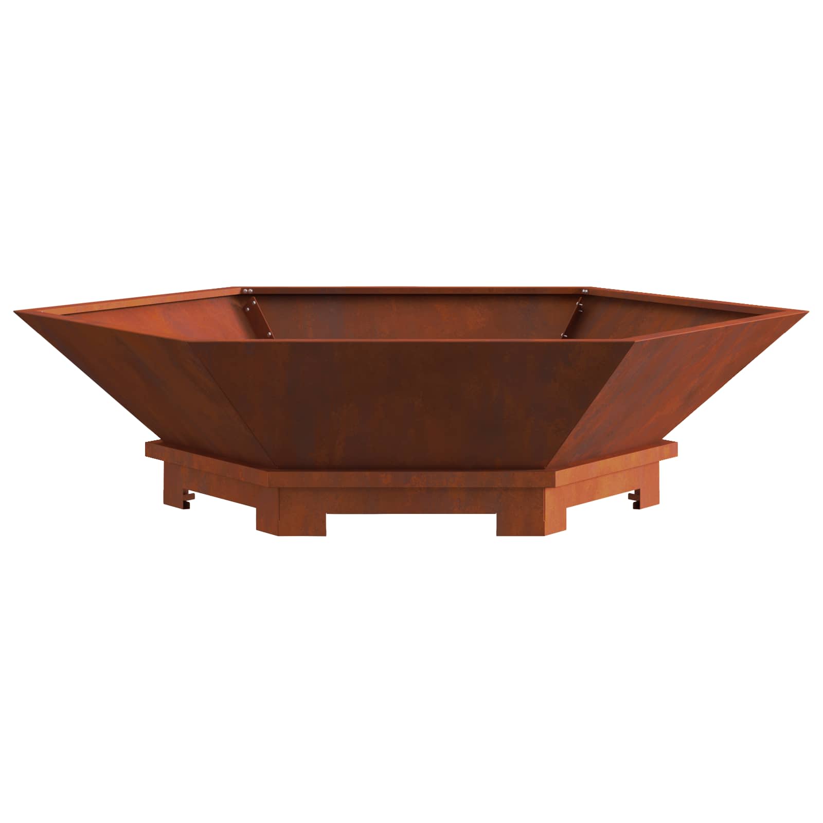 Braciere Ruggine 100 x 100 x 28 cm