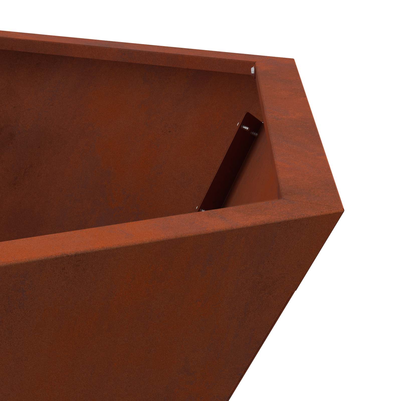 Braciere Ruggine 100 x 100 x 28 cm