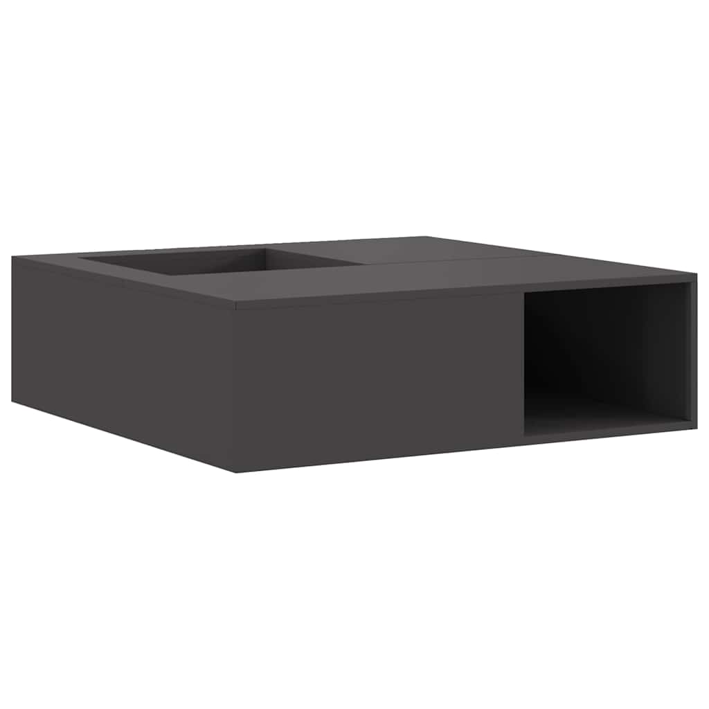 Focolare Nero 100 x 100 x 30 cm Acciaio Corten