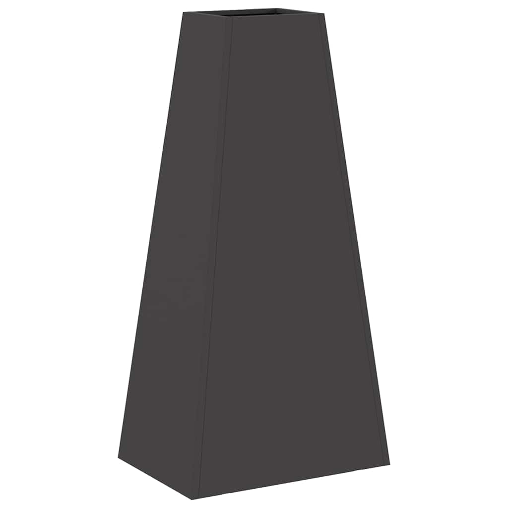 Braciere Nero 50 x 35 x 100 cm Acciaio Corten