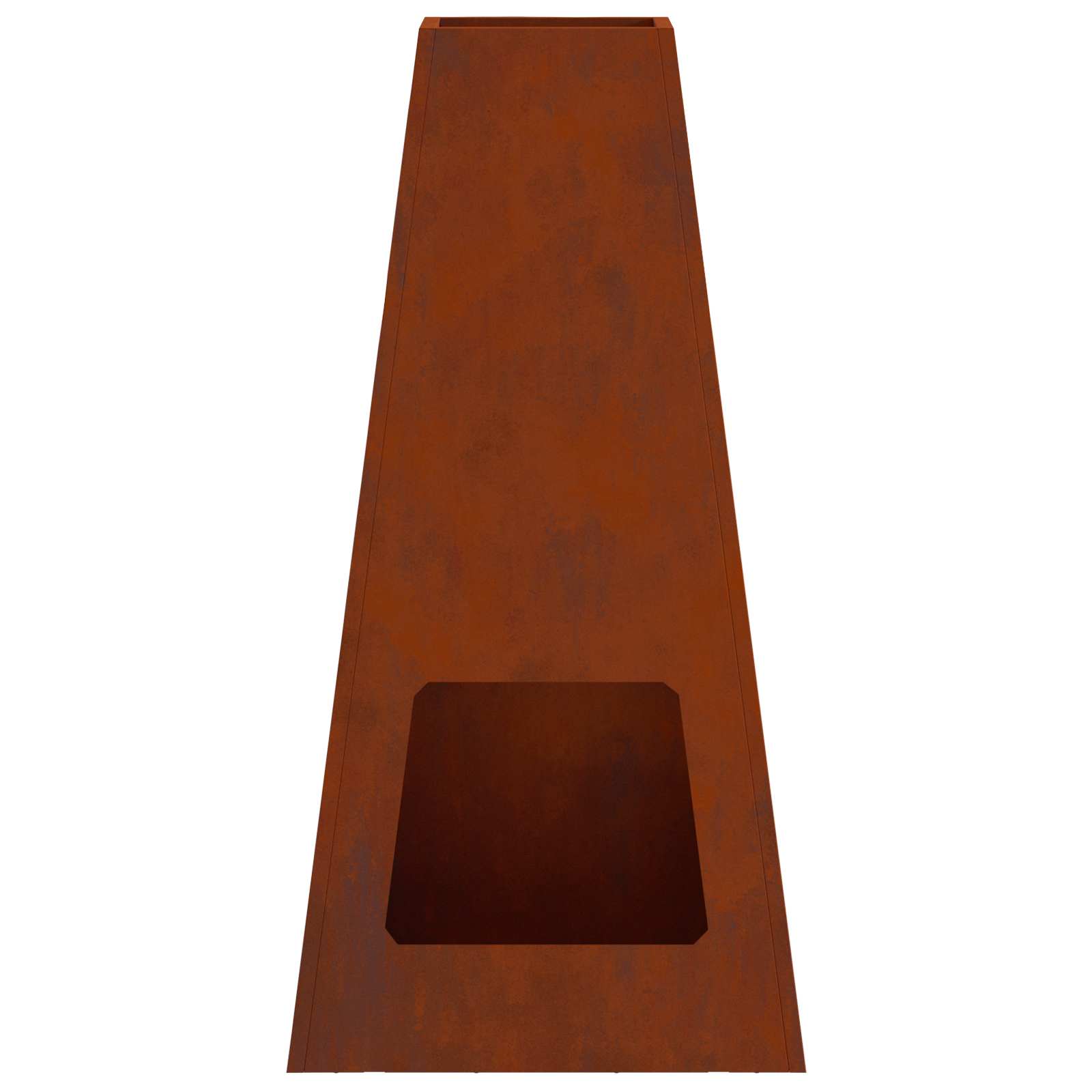 Braciere Ruggine 50 x 35 x 100 cm Acciaio Corten