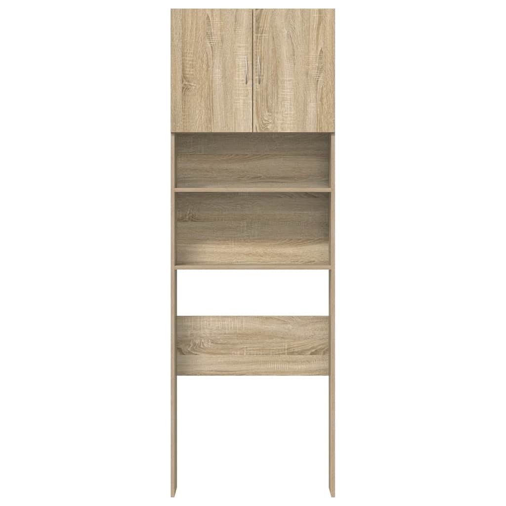 Mobile Lavatrice Rovere Sonoma 64x24x190 cm in Truciolato