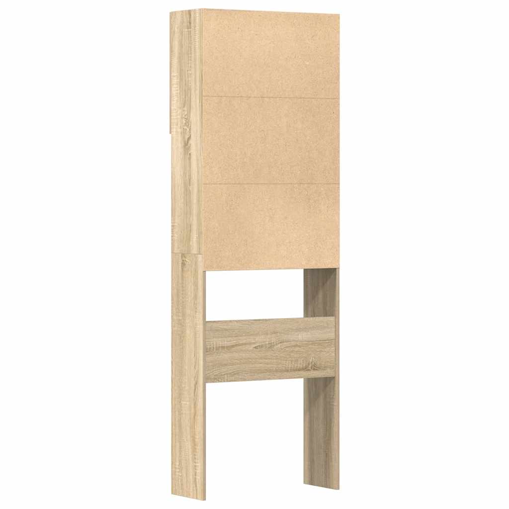 Mobile Lavatrice Rovere Sonoma 64x24x190 cm in Truciolato